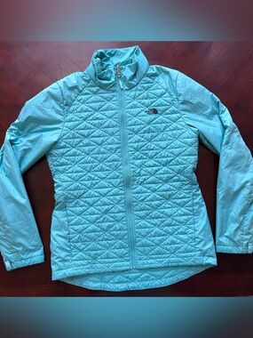 The North Face Women's Aqua Quilted Full-Zip Jacket size M